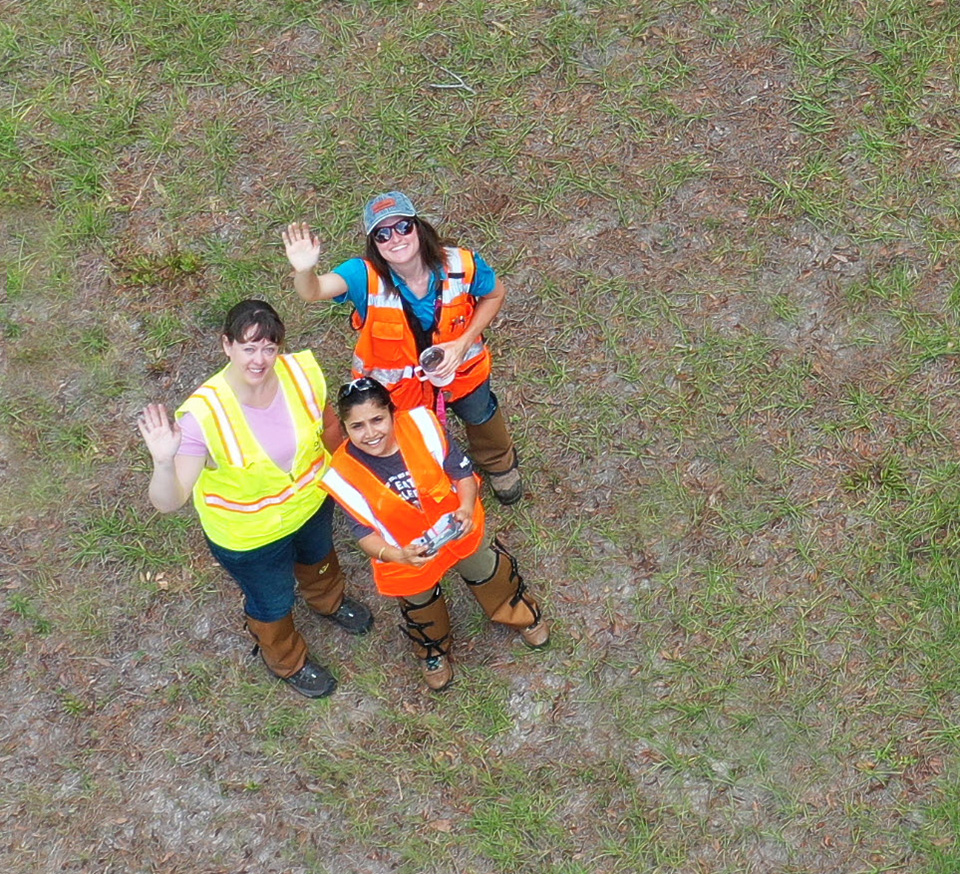 New England Forestry Internship Flying a Drone