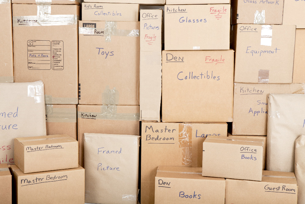 Cardboard Moving Boxes