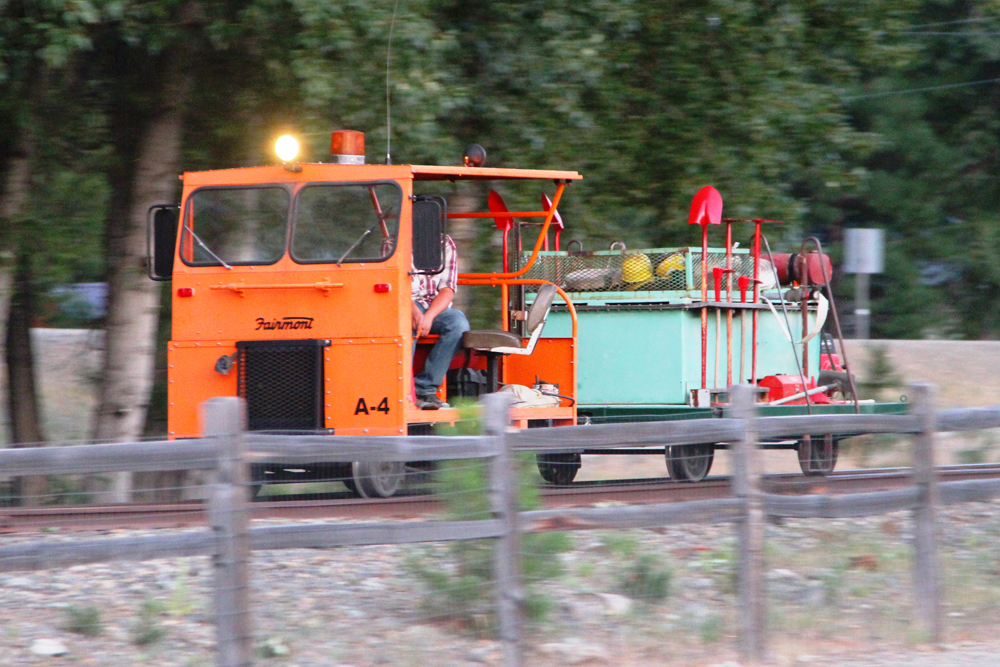 Railroad Maintenance Speeder
