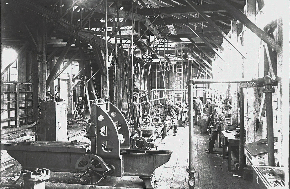 Polson Railroad Camp Machine Shop